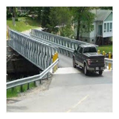 Q345B Steel Structure Bridge Prefab Metal Pedestrian Bridge Earthquake Resistant ISO