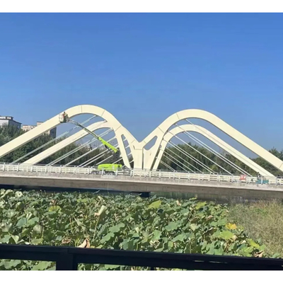Easy Asembly Structural Bailey Modular Bridge Corrosion Proof Steel Pedestrian Bridge
