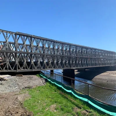 Eco Friendly Custom Steel Bridge Galvanized Steel Bridge Construction Sustainable
