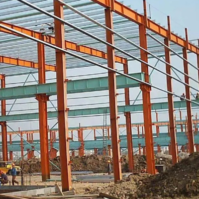 Metal Prefab Warehouse Steel Shed Industrial Storage Steel Structure OEM Size