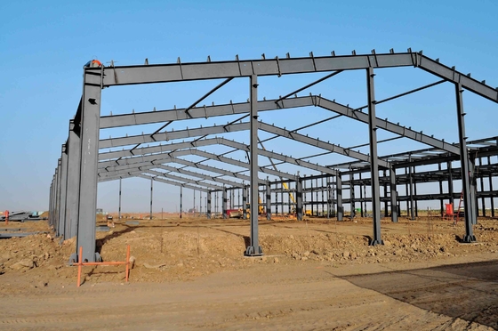 Metal Prefab Warehouse Steel Shed Industrial Storage Steel Structure OEM Size