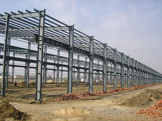 Energy Saving Prefabricated Steel Frame Shed Metal Building Steel Structure For Warehouse