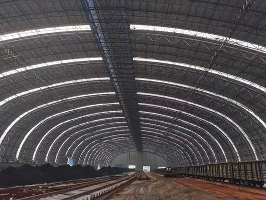 Commercial Q355 Steel Line Sheds Building Warehouse Steel Shed Construction Large Span