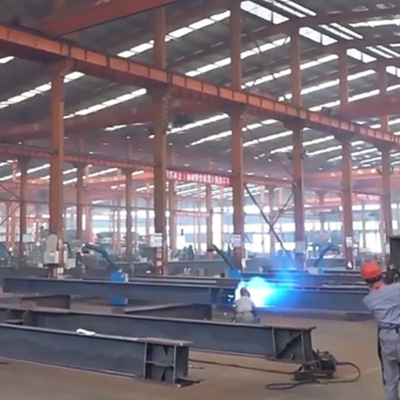 Open Span Design Steel Structure Building Fire Protection Prefabricated Workshop Buildings