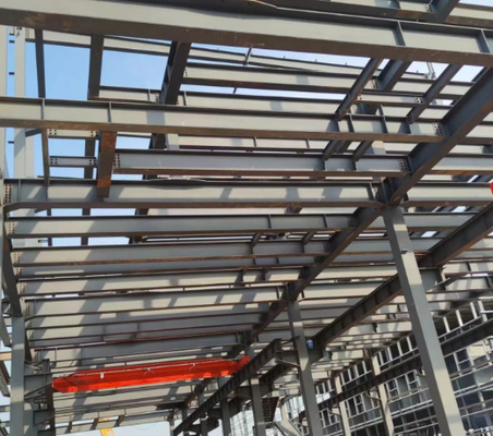 Open Span Design Steel Structure Building Fire Protection Prefabricated Workshop Buildings