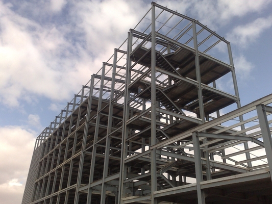 High Strength Steel Structure Building Industrial Prefab Buildings Anti Corrosion